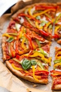 The Best Vegan Almond Flour Pizza Crust Simply Quinoa