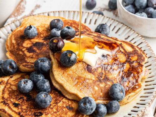 Gluten-Free Blueberry Pancakes