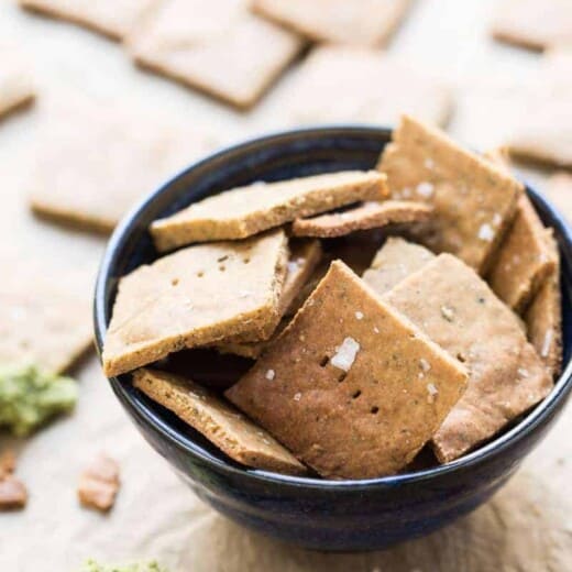 Gluten-Free Quinoa Crackers & Hummus - Simply Quinoa