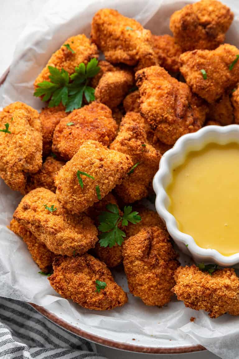 Air Fryer Popcorn Chicken Recipe | Simply Quinoa