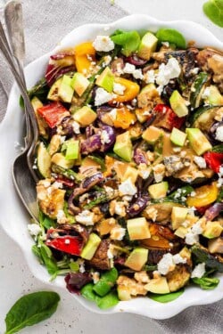 Grilled Vegetable Salad Recipe | Simply Quinoa