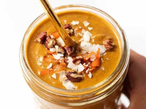 Healthy Carrot Cake Smoothie Recipe - Simply Quinoa