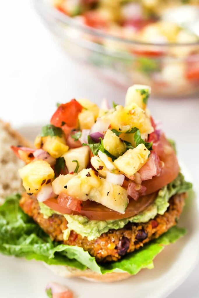 Tex-Mex Quinoa Burger Recipe - Simply Quinoa