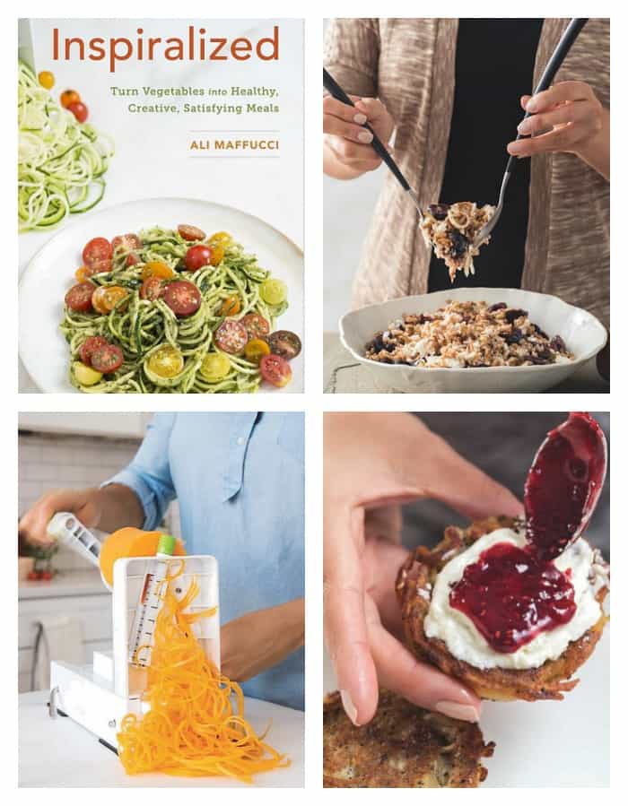 Learn how to Spiralize Vegetables with the Inspiralized Cookbook!