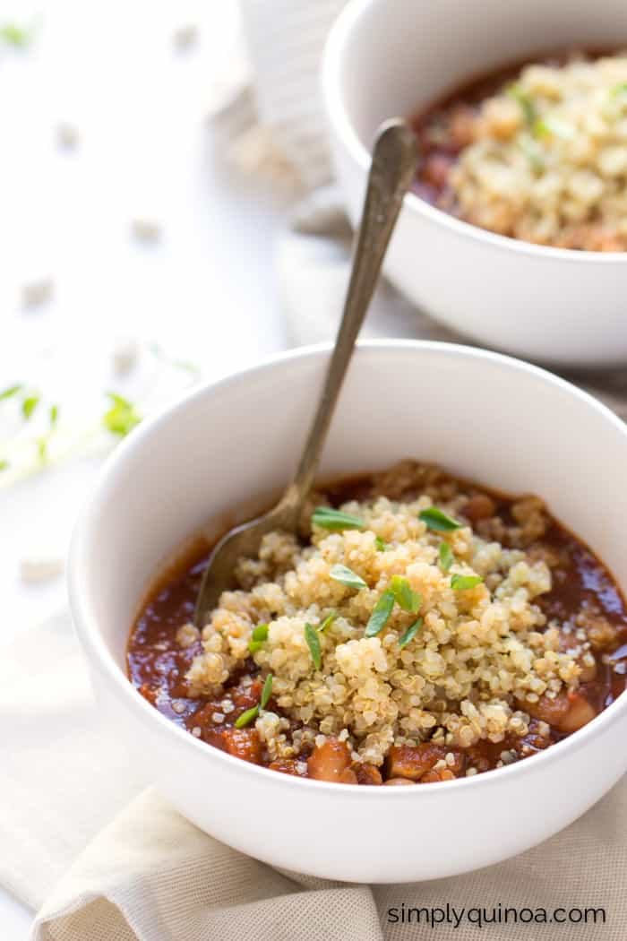 Nourishing Quinoa + White Bean Stew - Simply Quinoa