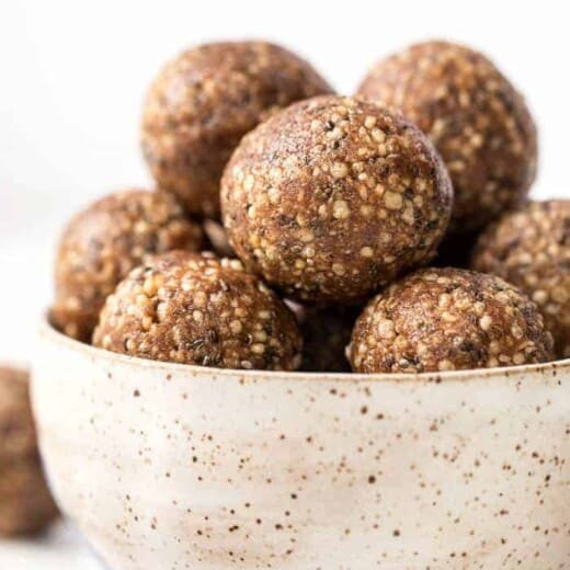 Vegan Snickerdoodle Energy Bites - Simply Quinoa