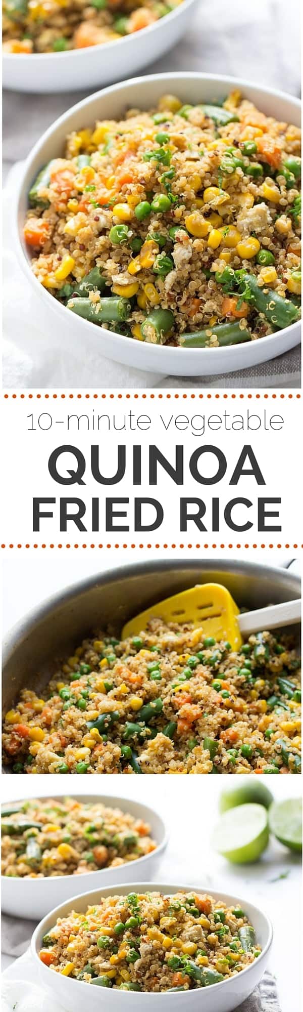 Quinoa Fried Rice Recipe {10-Minute Dinner Idea} - Simply Quinoa