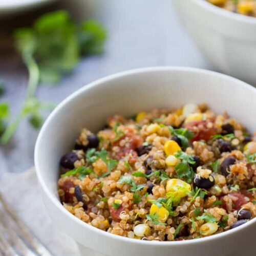 5-ingredient Mexican Quinoa - Simply Quinoa