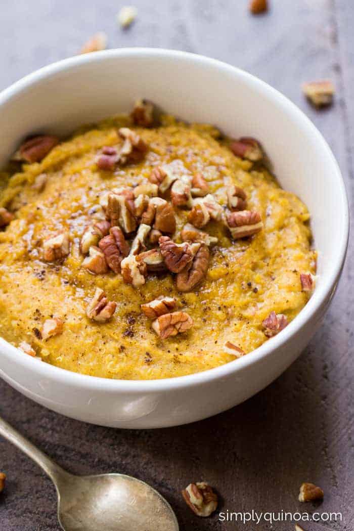 Pumpkin Pie Breakfast Quinoa Recipe - Simply Quinoa