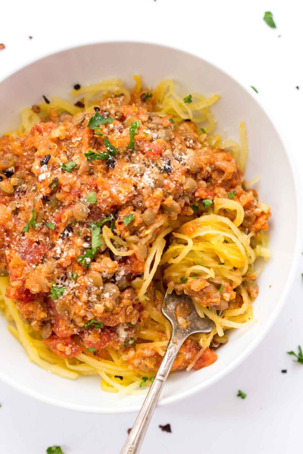 Quinoa + Lentil Bolognese - Simply Quinoa