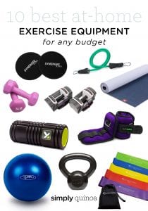 10 Best At Home Exercise Equipment For Small Spaces - Simply Quinoa