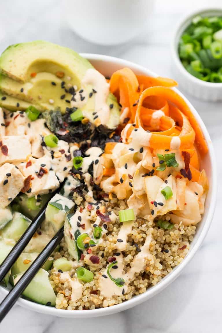 Quinoa Sushi Bowl