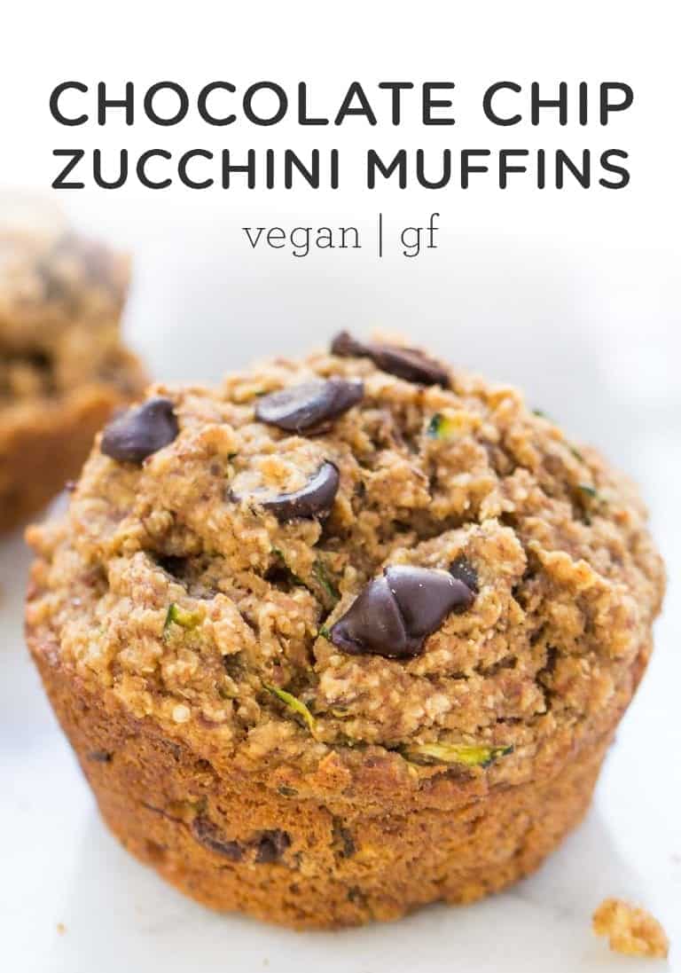 Chocolate Chip Zucchini Quinoa Muffins - Simply Quinoa