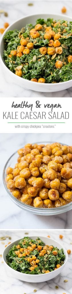Vegan Kale Caesar Salad Recipe - Simply Quinoa