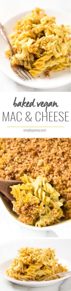 Baked Vegan Mac and Cheese Recipe - Simply Quinoa