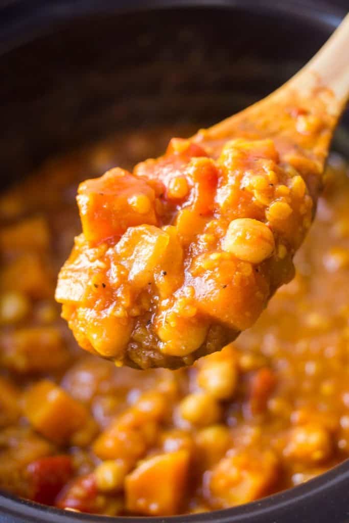 Slow Cooker Moroccan Chickpea Stew - Simply Quinoa