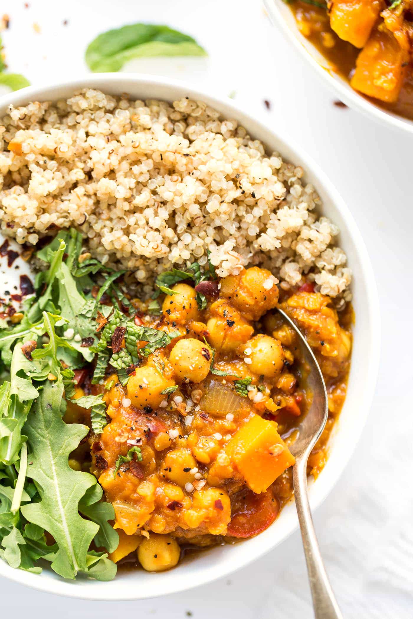 Slow Cooker Moroccan Chickpea Stew - Simply Quinoa