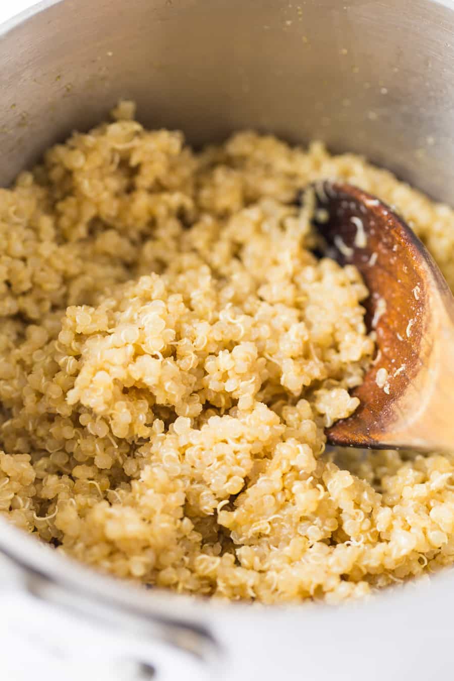 5-Ingredient Garlic Butter Quinoa - Simply Quinoa