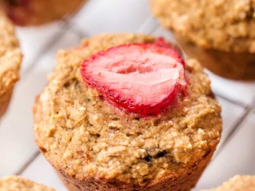 Healthy Banana Oatmeal Muffins Vegan Gluten Free Simply Quinoa