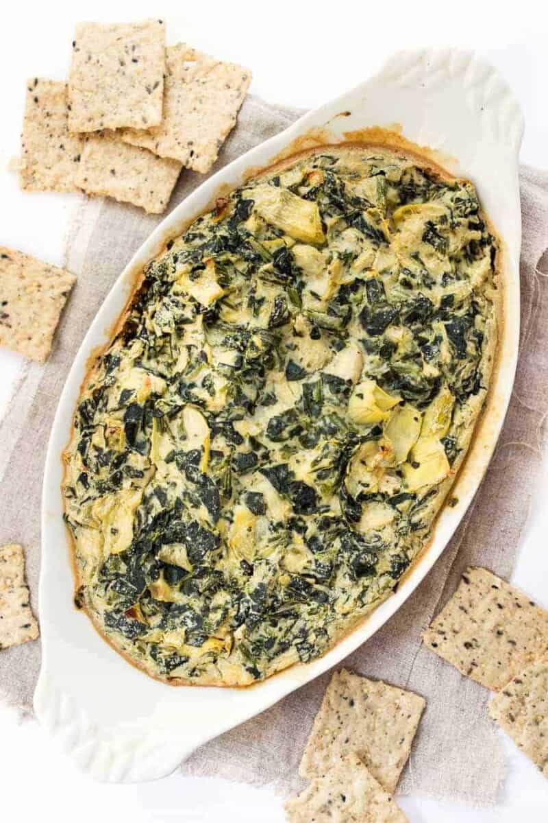 Vegan Spinach Artichoke Dip Simply Quinoa