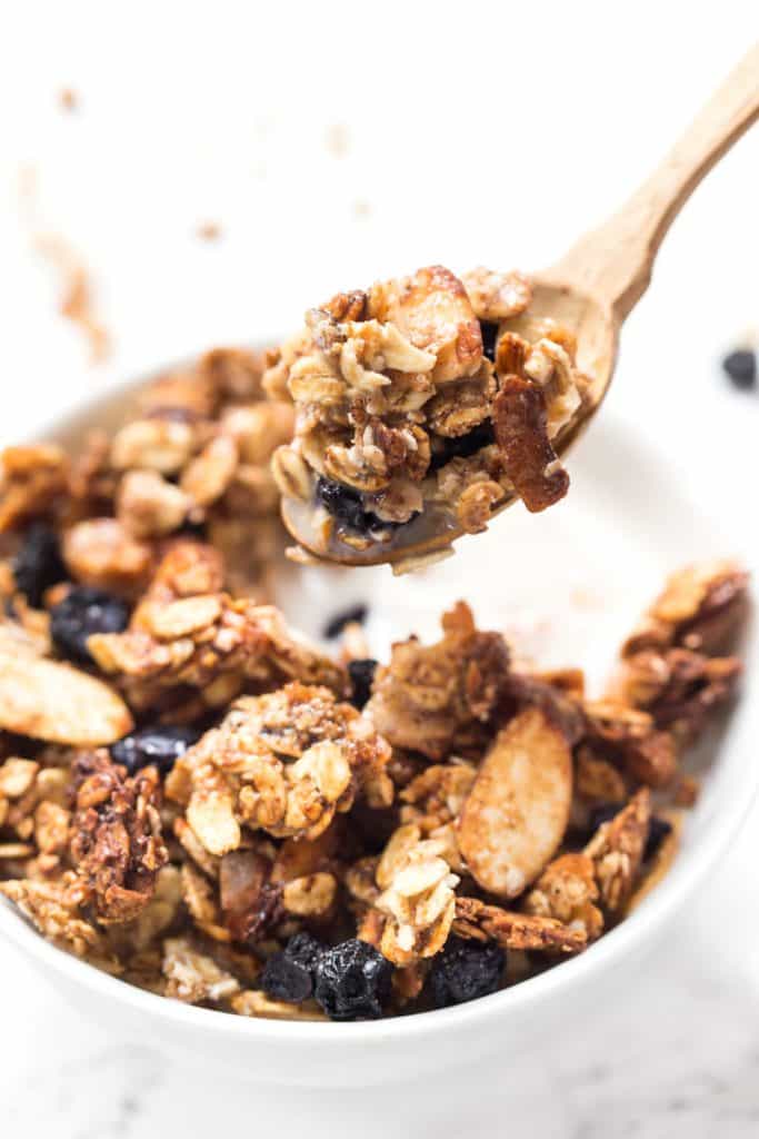 Honey Blueberry Quinoa Granola - Simply Quinoa