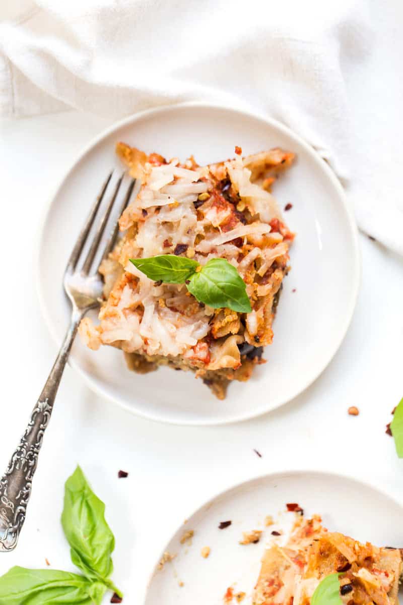 Gluten-Free & Vegan Eggplant Lasagna - Simply Quinoa