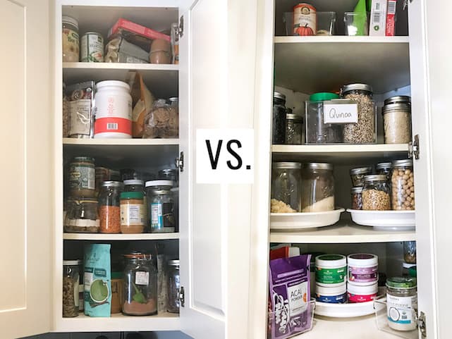 How to Organize Your Kitchen Cabinets and Pantry - Feed Me Phoebe