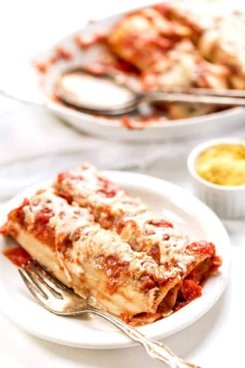 Easy Vegan Manicotti with Tofu Ricotta - Simply Quinoa