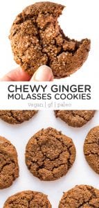 Healthy Chewy Ginger Molasses Cookies - Simply Quinoa