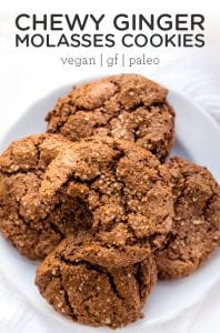 Healthy Chewy Ginger Molasses Cookies - Simply Quinoa