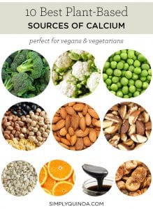 10 TOP Vegan Sources of Calcium | Foods High in Calcium | Simply Quinoa