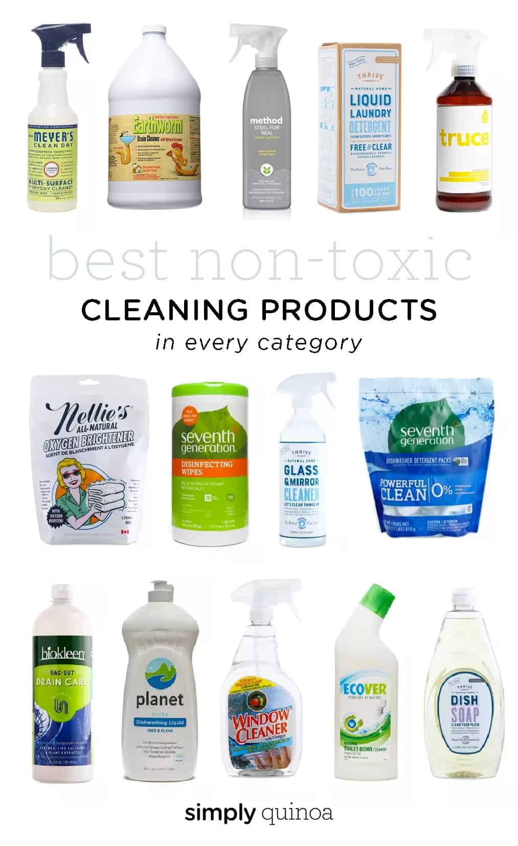 best non toxic cleaning supplies