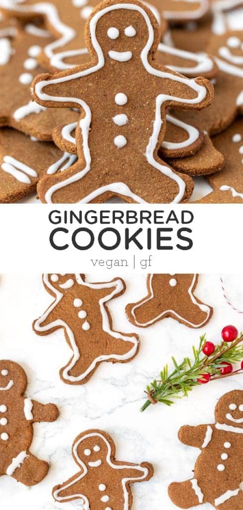 vegan gluten-free gingerbread cookies