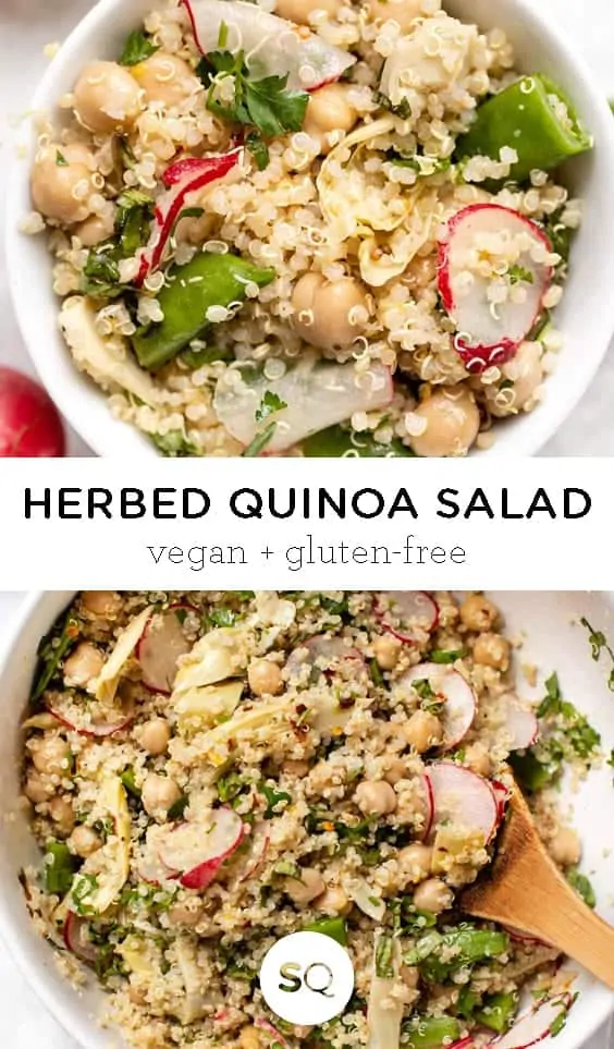 Herbed Spring Quinoa Salad | Vegan & Gluten-Free - Simply Quinoa
