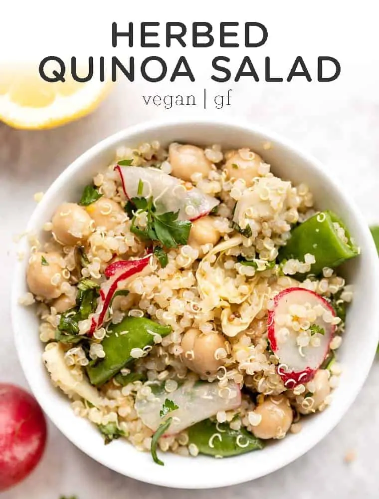 Herbed Spring Quinoa Salad | Vegan & Gluten-Free - Simply Quinoa