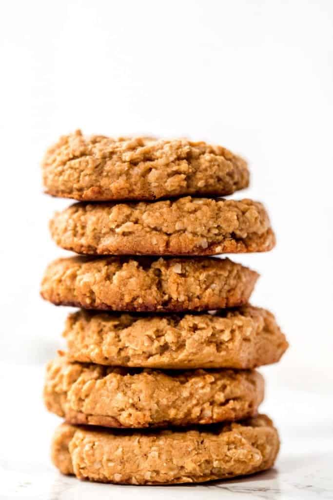 5-Ingredient Peanut Butter Honey Cookies - Simply Quinoa