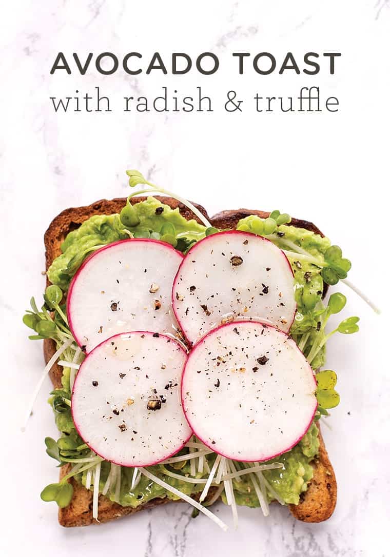 Truffle Avocado Toast Recipe