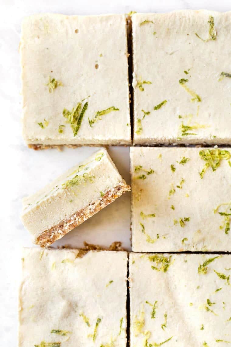 No Bake Key Lime Pie Bars {vegan And Gluten Free} Simply Quinoa