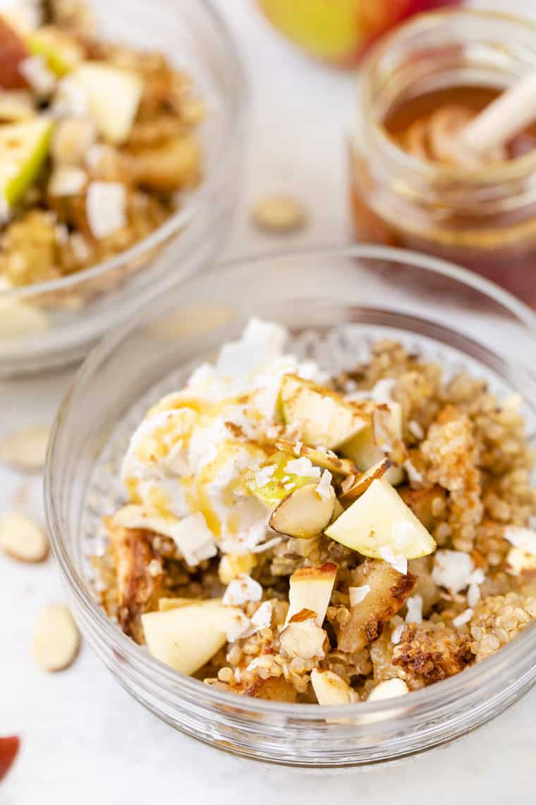 Apple Cinnamon Quinoa Breakfast Bake - Simply Quinoa