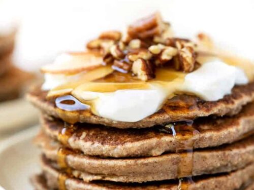 Apple Cider Pancakes - Dash of Herbs