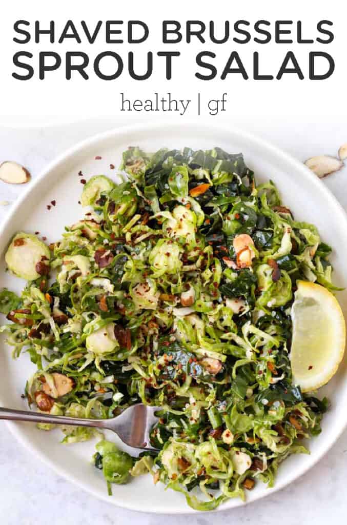 The BEST Shaved Brussels Sprout Salad - Simply Quinoa