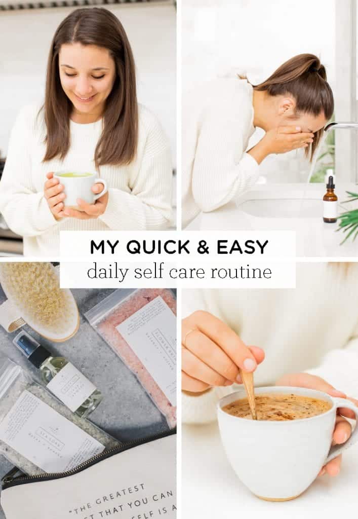 At Home Spa Day  Easy Self Care Ideas - Simply Quinoa