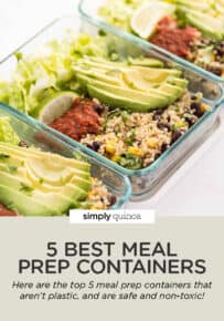 5 Best Meal Prep Containers {safe & non-toxic} - Simply Quinoa