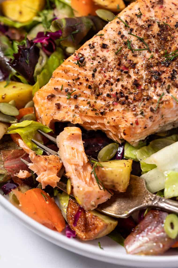 Healthy Salmon Salad {with Pepper Salmon} - Simply Quinoa