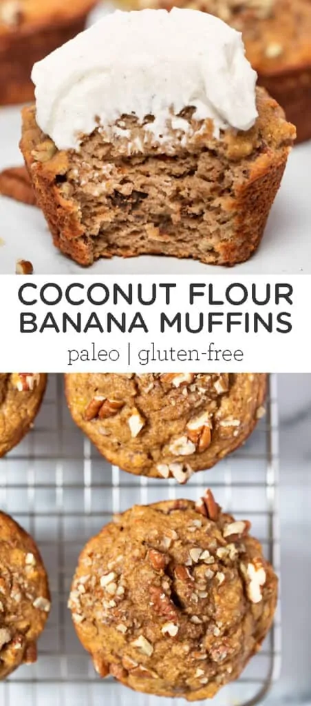 Coconut Flour Banana Muffins {GF & Paleo!} - Simply Quinoa