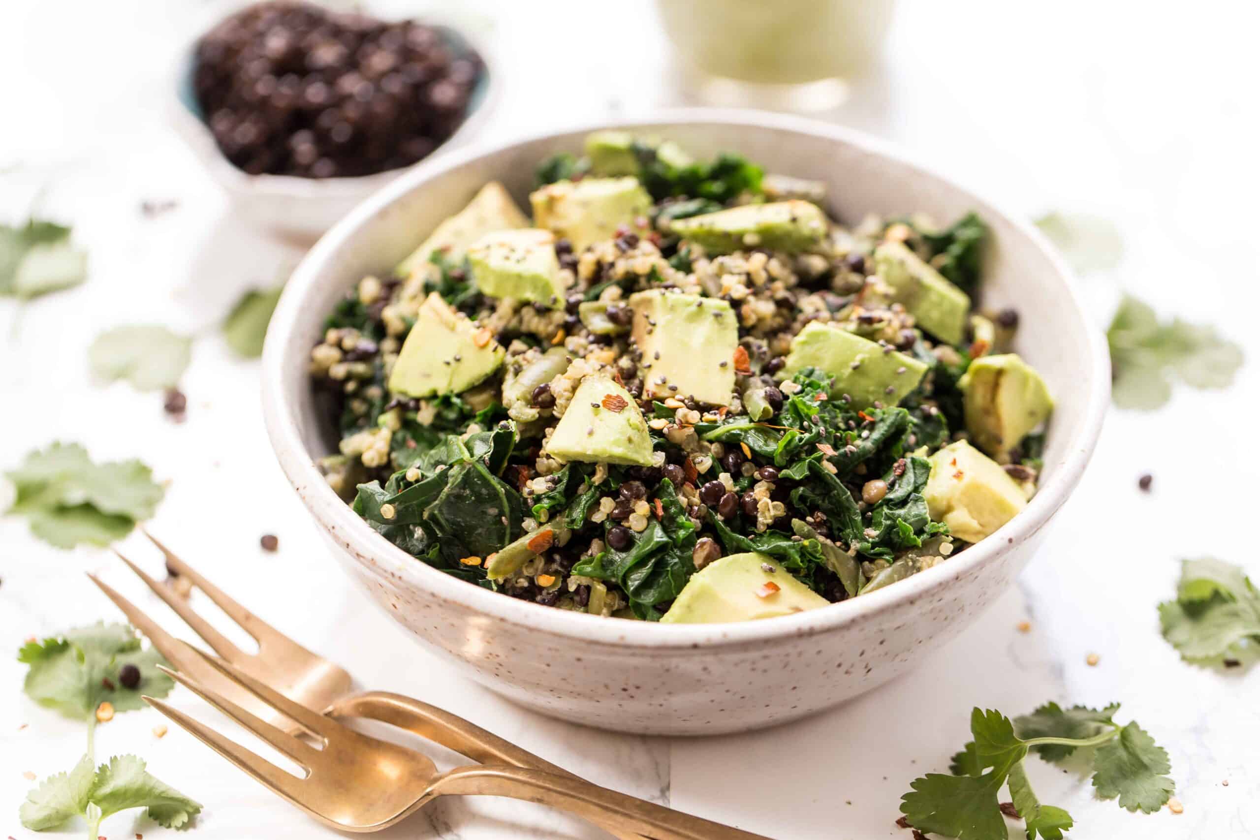 Kale Quinoa Salad Recipe | Simply Quinoa