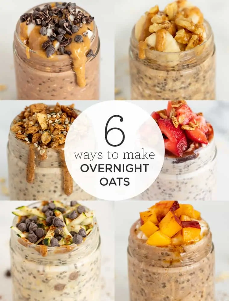 Ultimate Overnight Oats Recipe (Easy Base Recipe & Flavor Options)