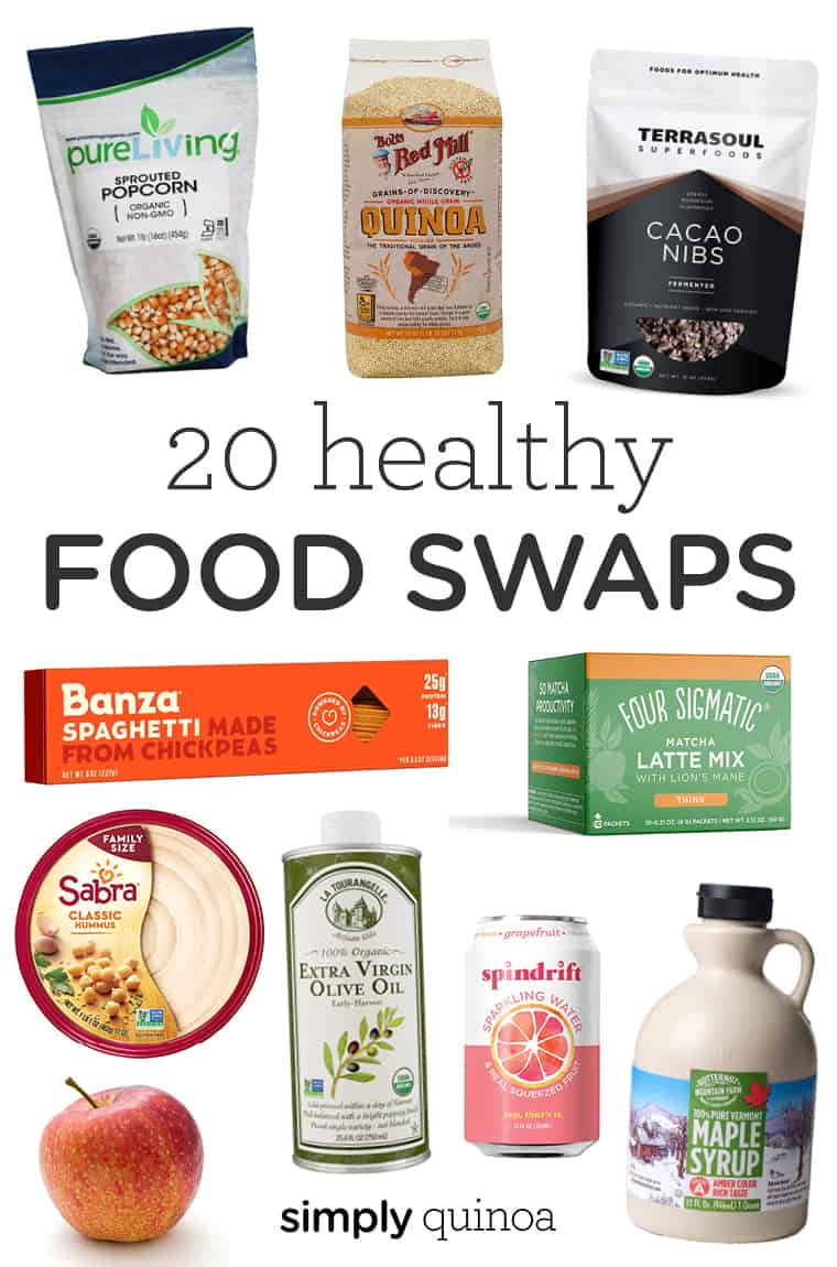 20 Healthy Food Swaps For All Your Favorites Simply Quinoa 5835