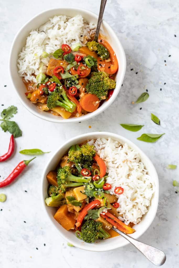 Tofu Red Curry 