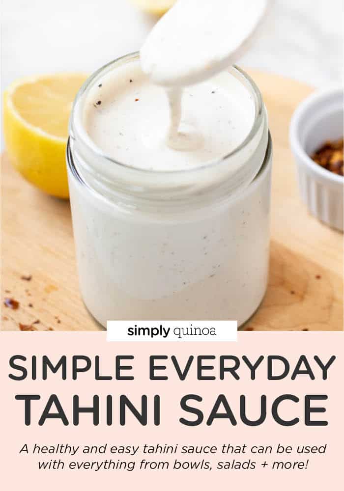 Everyday Tahini Sauce